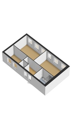 Floorplan - Papiliohof 2, 3544 VV Utrecht